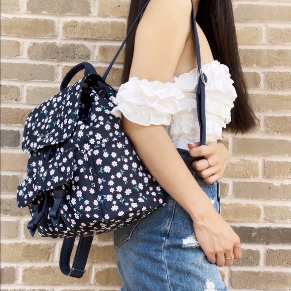 Kate Spade Floral Backpack - Picture 5 of 6
